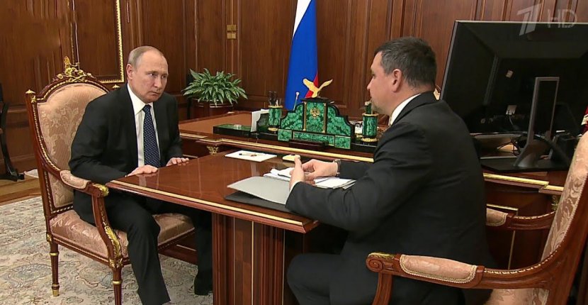 Президент России встретился с куратором проекта «Цифровая Экономика»